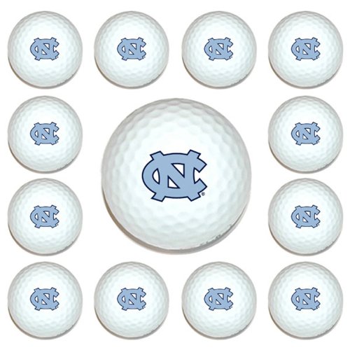 NCAA North Carolina Tar Heels Golf Balls, 12 Pack