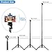 Kwithan Deal Selfie Stick Tripod, Extendable 54 Inch Bluetooth Phone Tripod for Cellphone, Gopro, Attached Wireless Remote Compatible with iPhone/Galaxy/Huawei/Google/Xiaomi