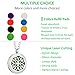 GelConnie Fragrance Essential Oil Diffuser Necklace Butterfly Perfume Pendant Stainless Steel Locket Aromatherapy Jewelry for Wife, Women CSFL190