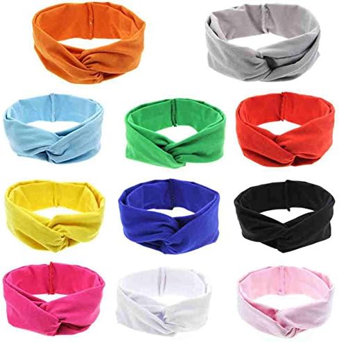 Baby Girl Headbands Hair Hoops Turban Head Wrap Hair Bands Set