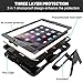 iPad 6th Generation Case - Tough Rugged Heavy Duty Shockproof Bumper Protective Armor Cover With Kickstand for Apple iPad   9.7 inch 2018, Compatiblet with iPad 5th generatio (back)