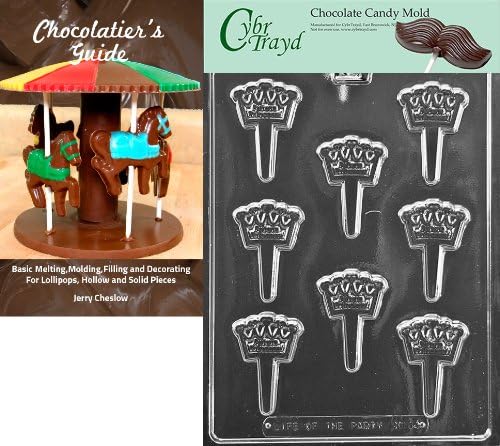 K164 Princess Cake Cupcake Pick Chocolate Candy Soap Mold W Instructions Sugarcraft Chocolate Molds Home Garden