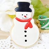 Joyoldelf 5 Piece Christmas Cookie Cutter Set Stainless Steel Snowflake Tree view 4