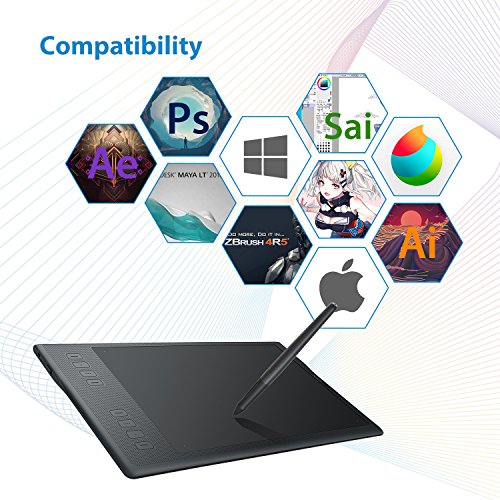 Huion Inspiroy Q11K Wireless Graphics Drawing Tablet Digital Art Tablet