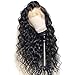 Ysdidwigs 360 Lace Frontal Wig Pre Plucked with Baby Hair Loose Wave Wig Virgin Remy Human Hair Wigs for Black Woman 150% Density Nature Color 12 inch