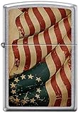 Historic Betsy Ross American Flag Patriotic Chrome