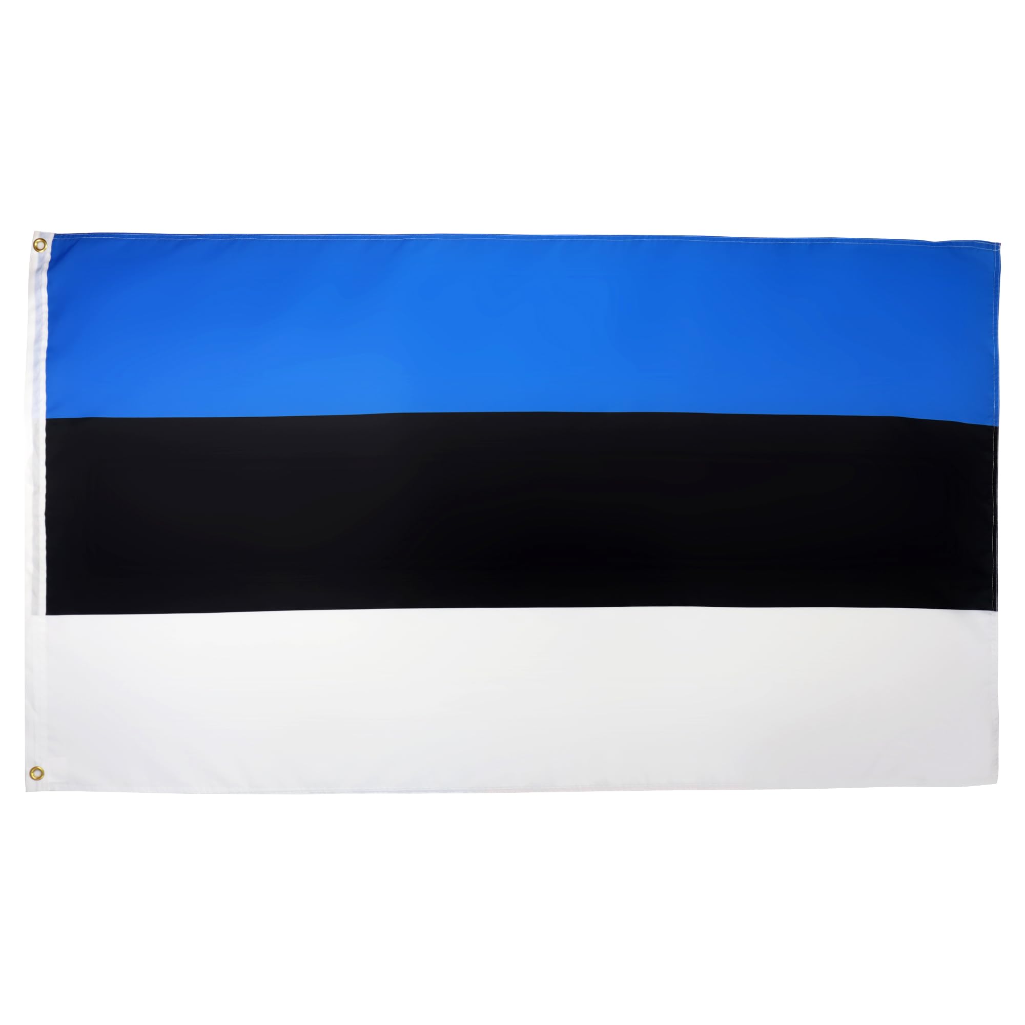 AZ FLAG - Estonia Flag - 3x5 Ft - Light Polyester Estonian Banner with Two Brass Eyelets - Fade Resistant - Vivid Colors - 3' x 5' Feet - 150x90 Cm