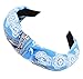 STHUAHE Pack of 3 Women Girls Handmade Lovely Style Cloth Cross Knot Hair Hoop Hairband Headband Headwear Hair Accessories by Beauty Hair (3 color)