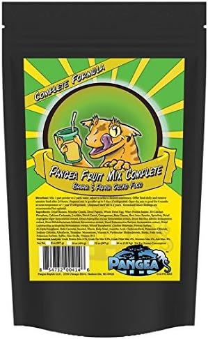 Pangea fruit mix Complete Gecko diet insects/apricot/papaya/watermelon samples (Banana & Aprioct)