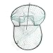 Isafish Foldable Bird Net Humane Live Trap Sparrow Pigeon Quail Hunting Mesh Tools