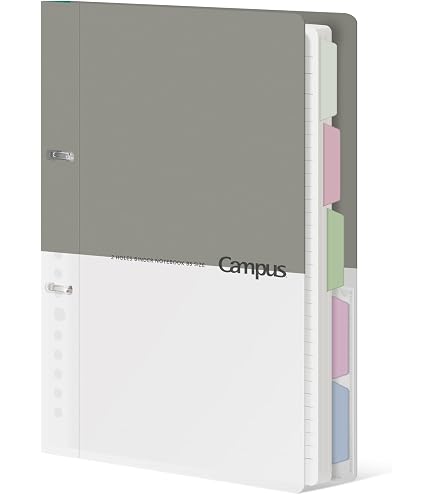 Amazon.com : Kokuyo Campus Slide Binder with 5 Tab Dividers