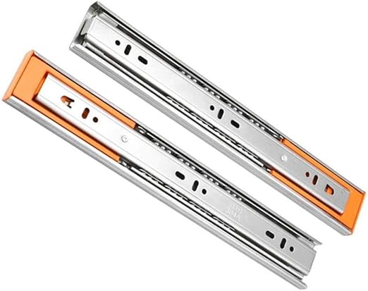 YUANP Cajón De Acero Inoxidable Diapositivas Riel De Riel De Cajón De