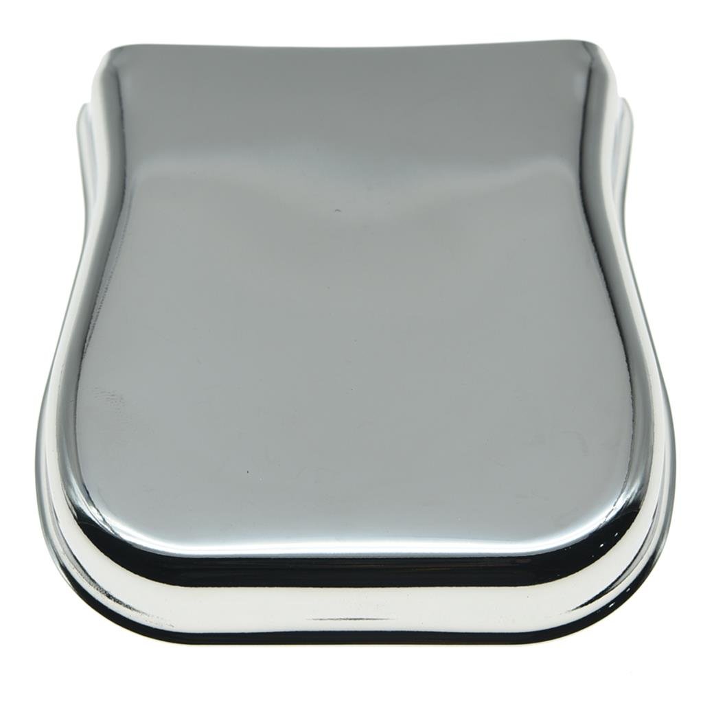 KAISH Vintage Ashtray Style Tele Bridge Cover Bridge Protector for Vintage Telecaster Chrome
