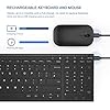 Rechargeable-Wireless-Keyboard-Mouse-Seenda-Slim-Thin-Keyboard-and-Mouse-Set-with-Long-Battery-Life-QWERTY-UK-Layout-for-Windows-PC-Laptop-Computer-Black Rechargeable Wireless Keyboard Mouse, Seenda Slim Thin Keyboard and Mouse Set with Long Battery Life QWERTY UK Layout…