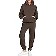 ANRABESS Womens 2 Piece Outfits Lounge Hoodie Oversized Sweatshirt Jogger Sweatpants Y2K Tracksuit Sweatsuit Set Fall Clothes