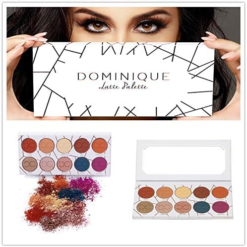 NEW Arrival 10 Color Eyeshadow Palette Dominique Cosmetics THE LATTE PALETTE Eye Makeup
