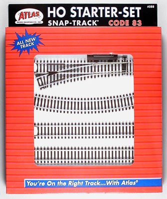 Atlas HO Scale Code 83 Starter Set