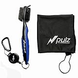 Golf Club Brush & Groove Cleaner - Bonus Towel Set