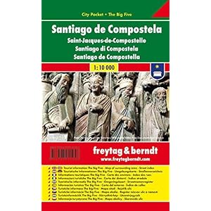 Santiago de Compostella 1:10K FB (English, Spanish, French, Italian and German Edition)