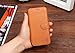 iPhone 8 Case, iPhone 7 Case, SHIELDON Genuine Leather iPhone 7 Wallet Case [Card Slot] [Heavy Duty Protection] Magnetic Closure Protective Flip Case Compatible with iPhone 8 / iPhone 7 - Brown