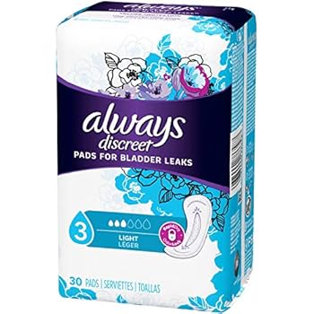 incontinence discreet always pads each light regular 2pc maximum ea length kitchen