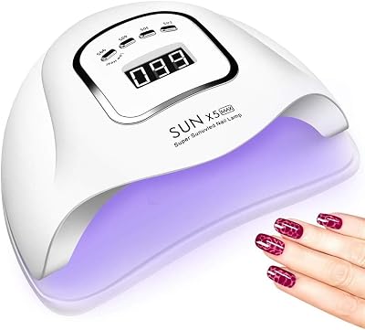 BEENLE 150W UV LED Nail Lamp Dryer Gel Polish Professional 4 Timer Auto Sensor