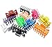 Jaw Clips- Large Hair Clip- Colorful Hair Clips- 10 Assorted Clips by CoverYourHair