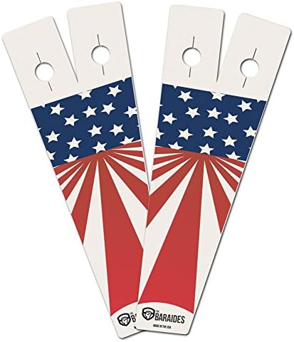Gymnastics Hand Protection Grips for WODs, Gymnastics, Weightlifting &amp; Functional Fitness Athletes (Merica, 1 pair)