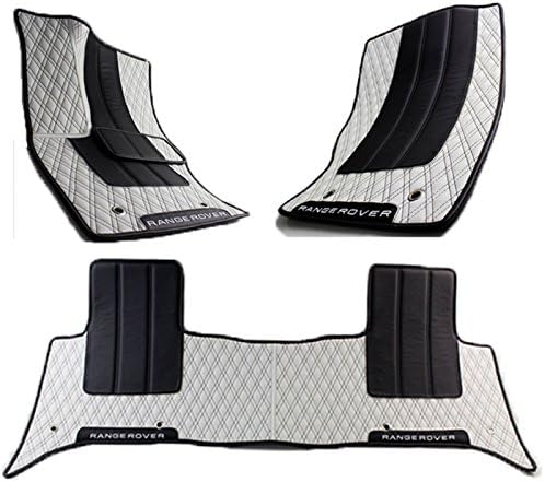 Land Rover Range Rover Handmade Diamond Stitch Floor Mats w/ Custom Color Options 2014 2015 2016 2017