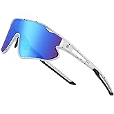 DUCO Kids Sunglasses Youth Baseball Sun Glasses Lightweight TR90 Frame UV400 Sports Cycling Shades for Boys Girls DK268