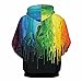 youvimi Unisex 3D Printed Drawstring Pockets Pullover Hoodie Hooded Sweatshirt