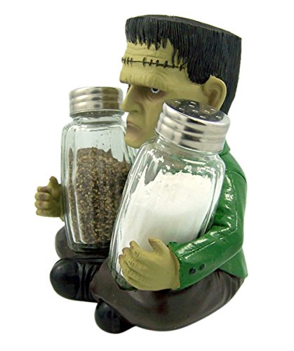 DWK - Frankenspice - Frankenstein's Monster Figurine Salt & Pepper Shaker Holder Horror Classic Hall - //coolthings.us