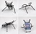 Aurora Universal Multi-function Spider Flexible Phone Car Holder hanging Mount and Stand for iPhone 6 plus/6/5/5S 4/4S and samsung Andriod Phones in Car Bicycle Desk Plane (Black)