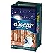 Always Ultra Thin Feminine Pads for Women, Size 4, Overnight Absorbency, with Wings, Unscented, 28 Count-Pack of 2 (56 Count Total)