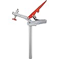 ARMOR TOOL Auto-Adjust Workbench Clamp - Horizontal Dog Clamp with 7.5" Spiral Aluminum Peg & 360 Degree Rotation - P7-HH