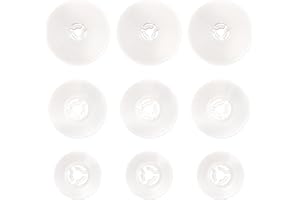 9pcs Sewing Machine Spool Pin Caps Replacement Parts, 4cm/1.57in & 3cm/1.18in & 2.5cm/0.98in, Supplies and Accessories for Mo