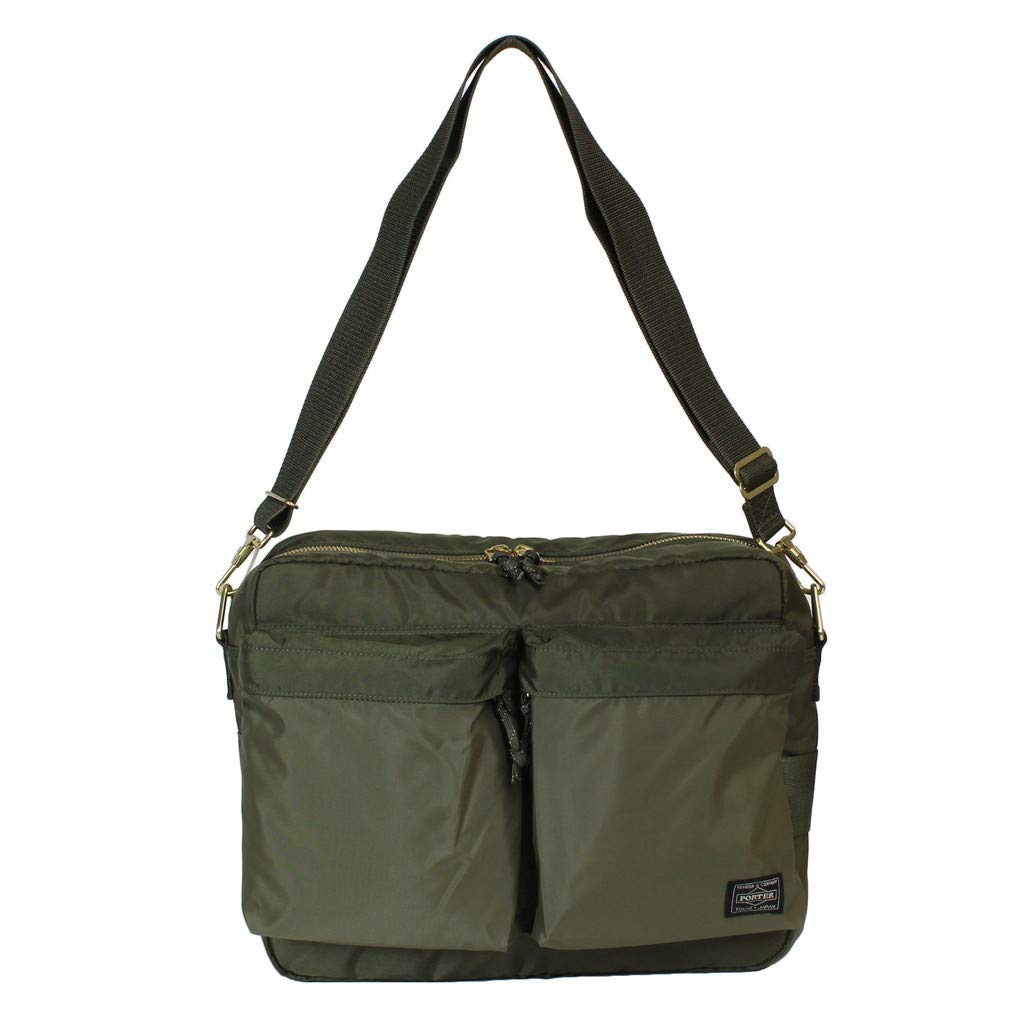 PORTER FORCE Yoshida Shoulder bag 855-07415 olive drab Made in