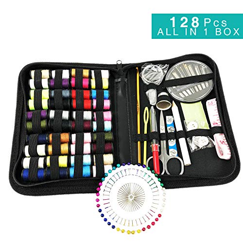 Mini Sewing Kit Small Sewing Kits For Emergency Travel Use 128 Pcs