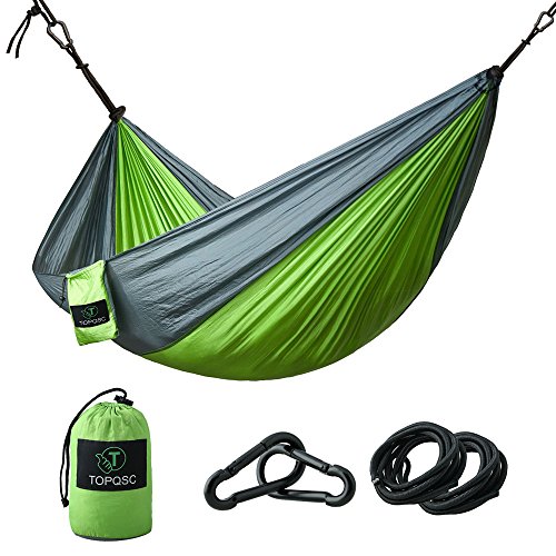 Hammocks TOPQSC Camping Hammocks Ultralight Portable Compact Nylon