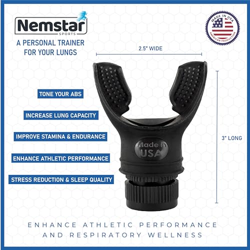 Nemstar Spirometry Breathing Exercise Device Lung Exerciser Device