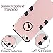 ULAK iPhone SE Case,iPhone 5S Case, Anti Slip Shock Resistance Protective Cover with Hybrid High Soft Silicone + Hard PC Case for Apple iPhone 5/5S/SE,Rose Gold+Black