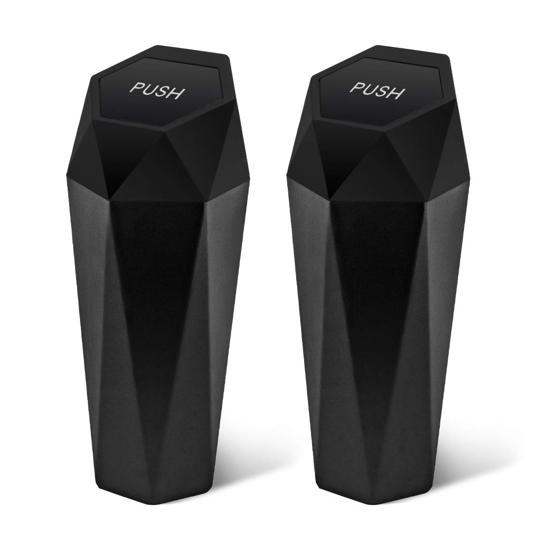 Photo 1 of OUDEW Car Trash Can with Lid - 2-Pack, Interior Accessories for Vehicles, Leakproof Garbage Can with 30 Detachable Trash Bags, Multipurpose Organizers and Storage Solutions for Home and Office
