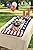 Stars and Stripes Patriotic Inflatable Buffet Cooler - 50" x 24"