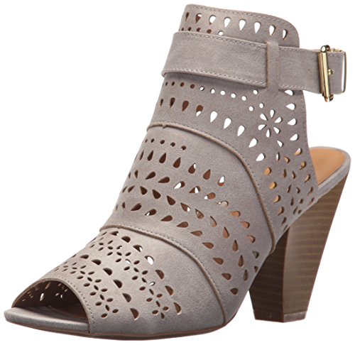 Qupid women s chamber-17 heeled sandal, light grey, 6.5…