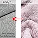 Edilly Queen 3-Piece Quilt Embroidered Bedspread Coverlet Solid Oversized Reversible Overfilled Floral Comforter Duvet Slivergray