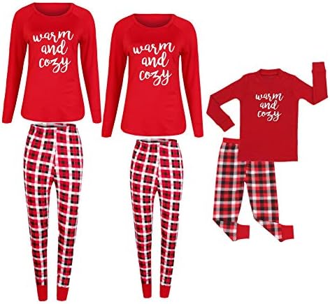 Family Matching Clothes Christmas Pyjama Sets Parent-child suit Homewear Family Clothing Set Women Man Newborn Infant Baby Boy Girl Xmas Sleepwear, Lattice Kid Adult Romper