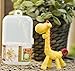 Giungla Giraffe Teether. 100% food grade silicone teether toy. A soother that is free from BPA or other harmful materials. Lovely design for baby.(Yellow and Red) https://www.giungla.net/