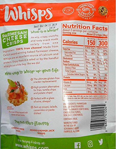 2 Whisps+Cheese+Crisps+Crunchy+Assortment