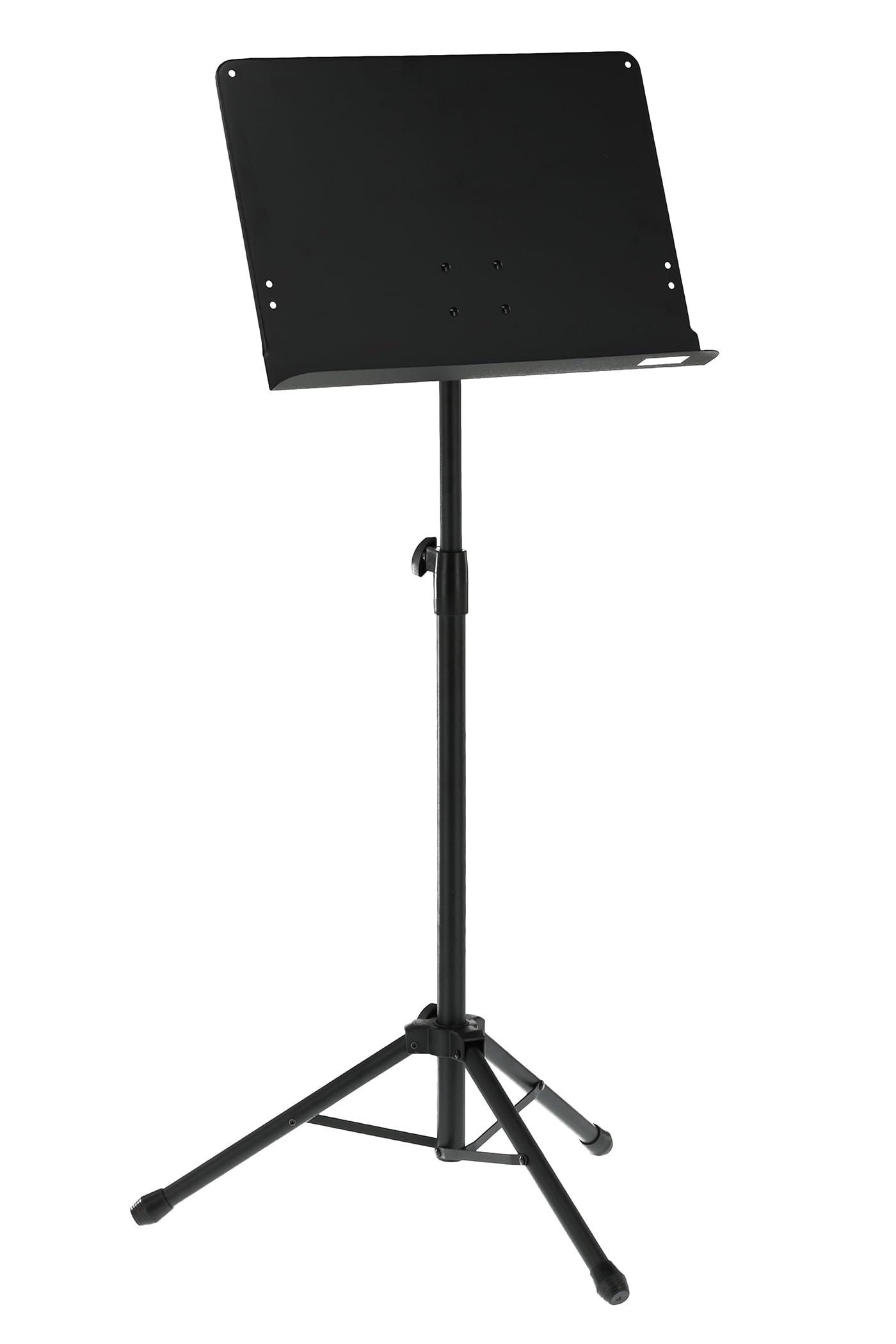 GEWA Orchestra Music Stand - Metal - Foldable - Solid Plate and Removable - ABS and Prism Joint - Height 67-120 cm - Weight 3.8 kg - Black