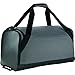 Nike Brasilia (Medium) Training Duffel Bag, Flint Grey/Black/White, One Size